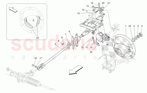 Part Diagram for Maserati 955022841