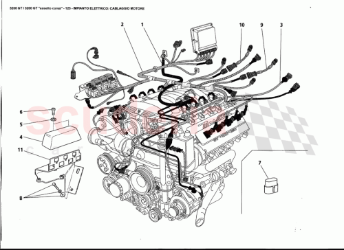 Part Diagram for Maserati 383700136