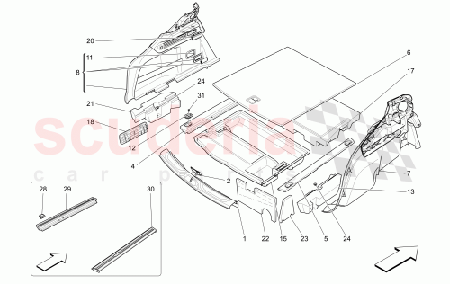 Part Diagram for Maserati 670065625