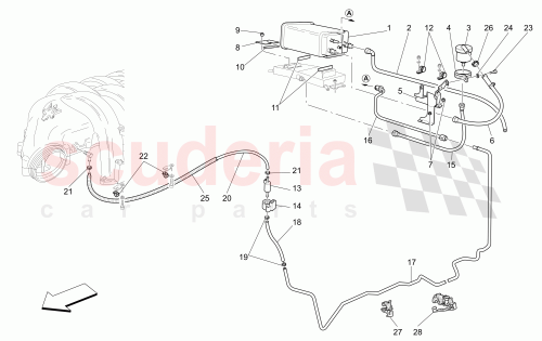 Part Diagram for Maserati 189895