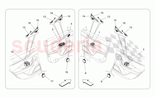 Part Diagram for Maserati 673006856
