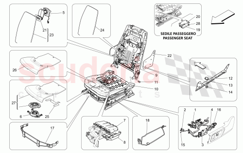 Part Diagram for Maserati 673000318