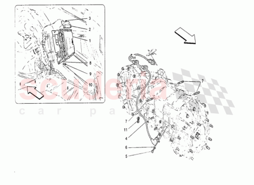 Part Diagram for Maserati 81237100