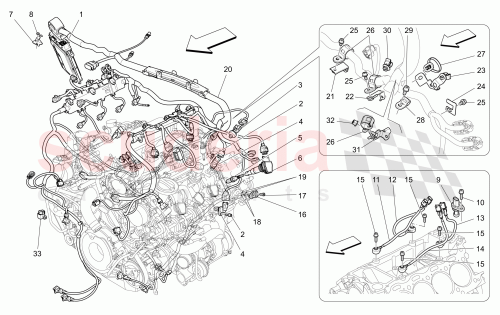 Part Diagram for Maserati 287756
