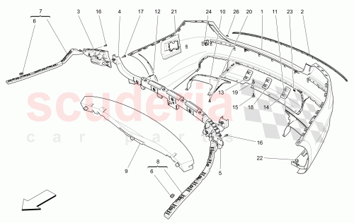 Part Diagram for Maserati 675000633