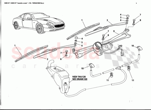 Part Diagram for Maserati 383310204