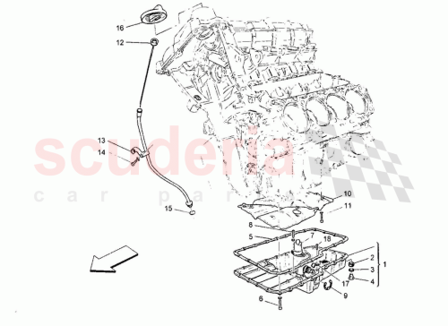 Part Diagram for Maserati 231391
