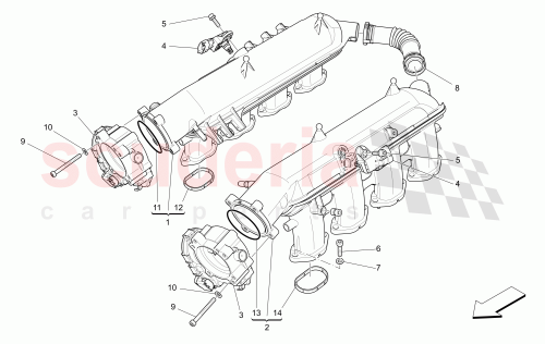 Part Diagram for Maserati 285819