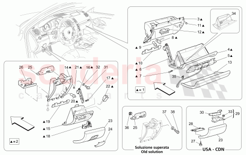 Part Diagram for Maserati 981301519