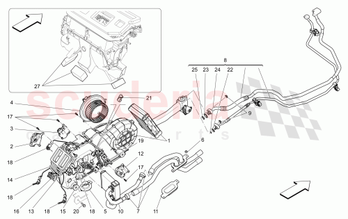 Part Diagram for Maserati 670005088