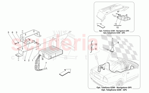 Part Diagram for Maserati 217357