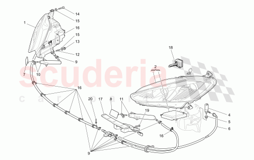 Part Diagram for Maserati 350572