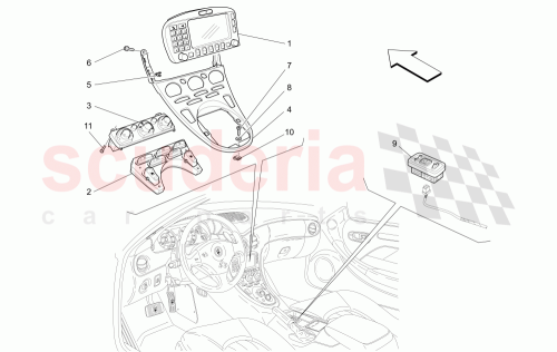 Part Diagram for Maserati 183666