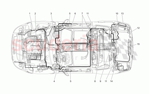 Part Diagram for Maserati 208911