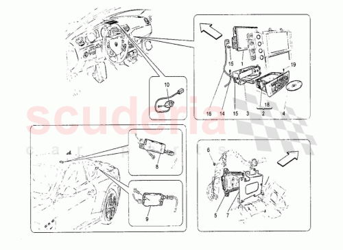 Part Diagram for Maserati 325763