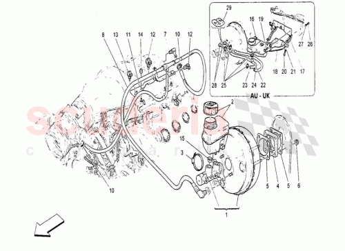 Part Diagram for Maserati 12578211
