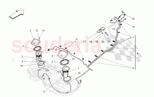 Part Diagram for Maserati 675000022
