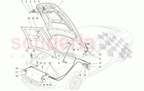 Part Diagram for Maserati 14054577