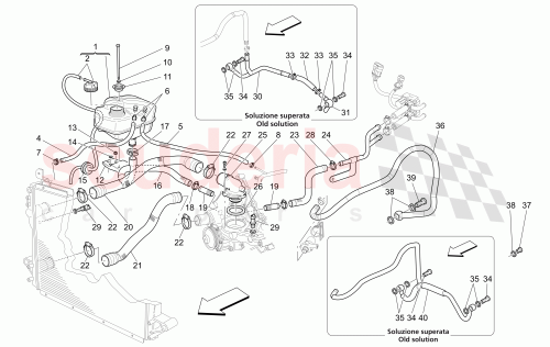 Part Diagram for Maserati 280597