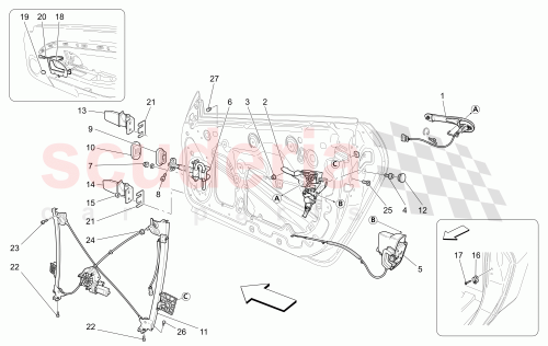 Part Diagram for Maserati 981603128