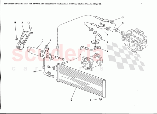 Part Diagram for Maserati 385500173