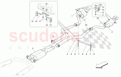 Part Diagram for Maserati 224778