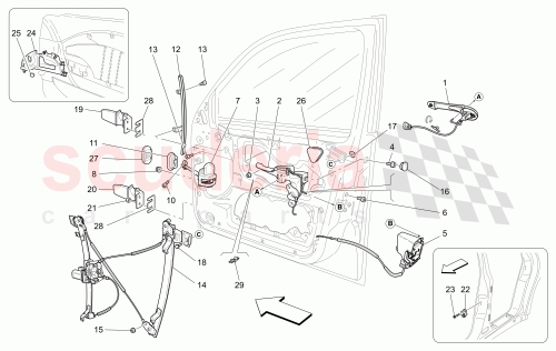 Part Diagram for Maserati 980139375