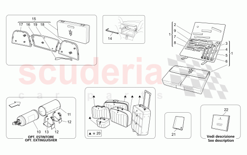 Part Diagram for Maserati 69502800