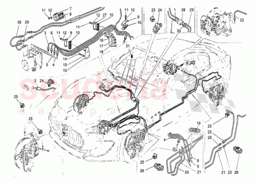 Part Diagram for Maserati 193722