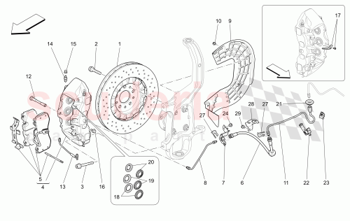 Part Diagram for Maserati 673000024