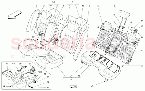 Part Diagram for Maserati 673000656
