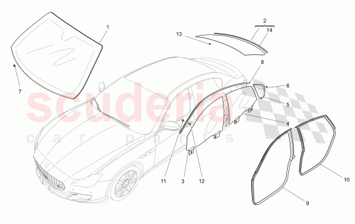 Part Diagram for Maserati 675000012