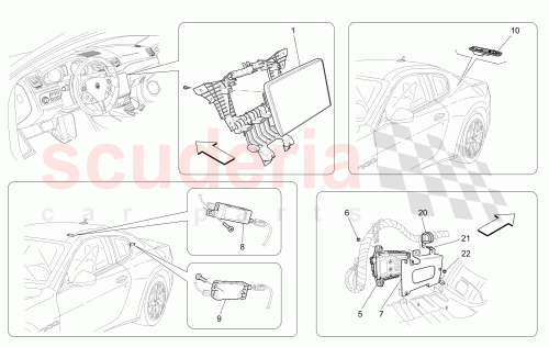 Part Diagram for Maserati 350653