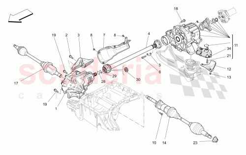 Part Diagram for Maserati 670038421