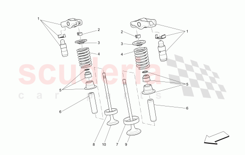 Part Diagram for Maserati 673001021