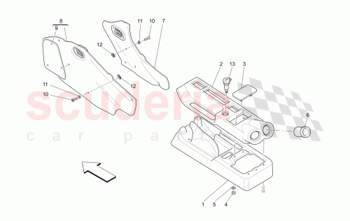 Part Diagram for Maserati 982631542