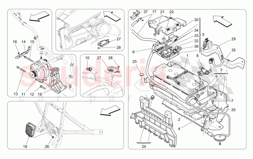 Part Diagram for Maserati 670031002