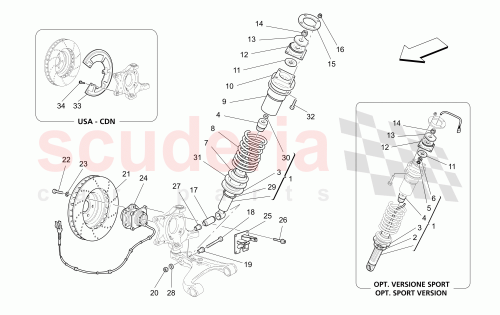 Part Diagram for Maserati 197641