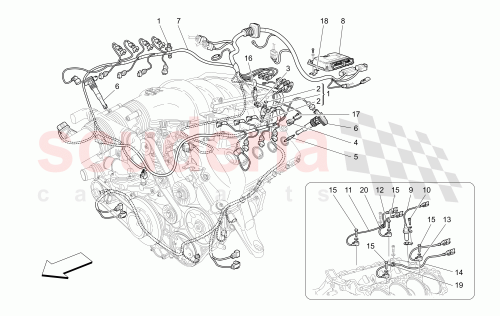 Part Diagram for Maserati 980139471