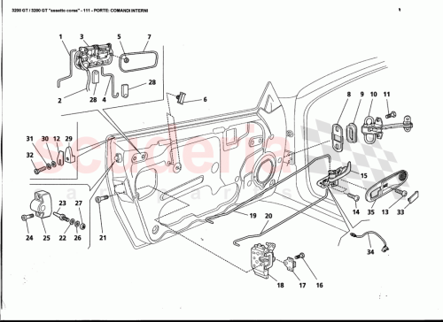Part Diagram for Maserati 388300274
