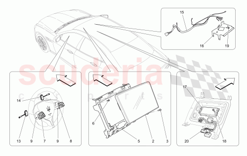 Part Diagram for Maserati 670044498
