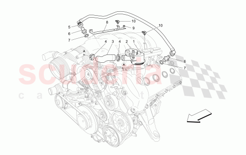 Part Diagram for Maserati 230318