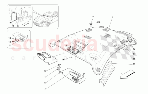 Part Diagram for Maserati 81076631