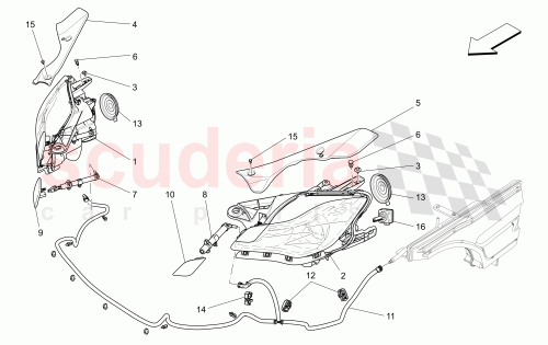 Part Diagram for Maserati 675000011