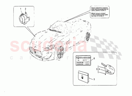 Part Diagram for Maserati 980139782