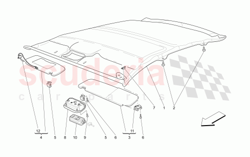 Part Diagram for Maserati 981205504