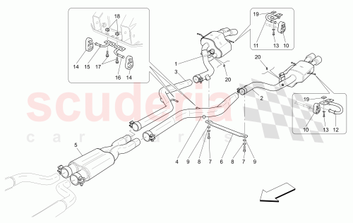 Part Diagram for Maserati 279327