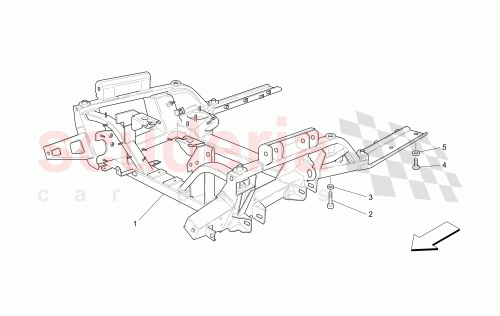 Part Diagram for Maserati 254854