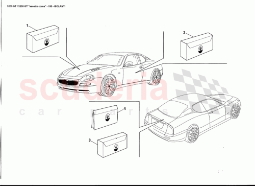 Part Diagram for Maserati 381500423