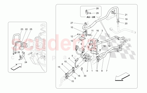 Part Diagram for Maserati 80032700